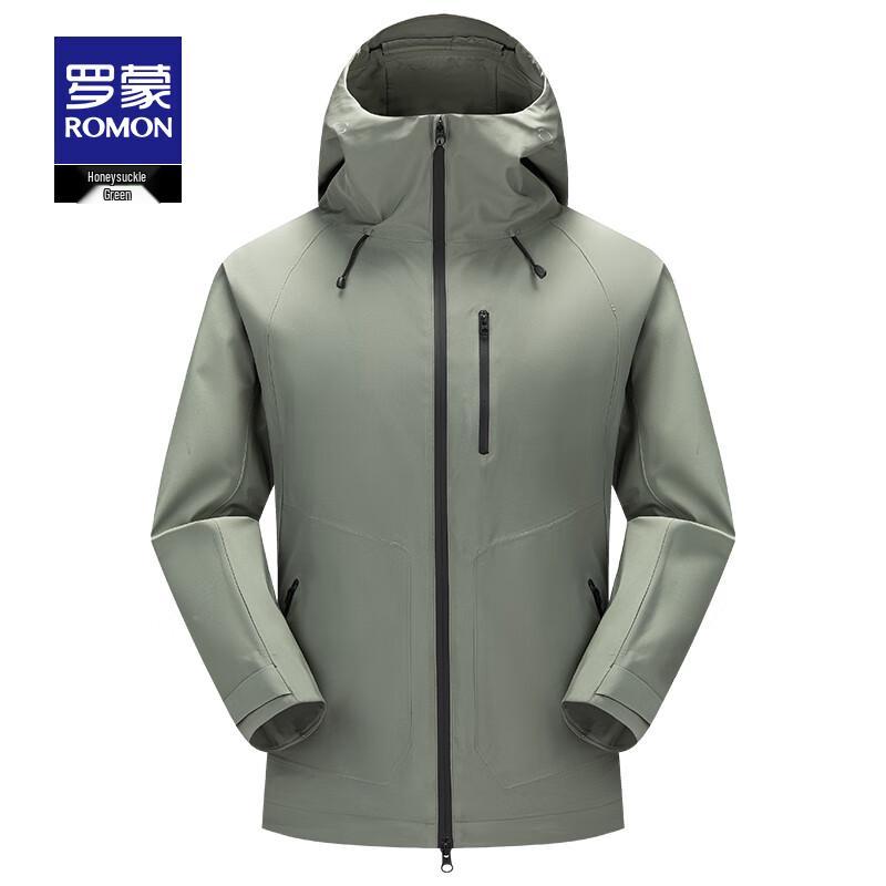 ROMON Unisex Casual Hooded Jacket