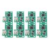 10Pcs 5V Control Module 3 Gear Dimming Stepless Adjustment Controller Board for Light