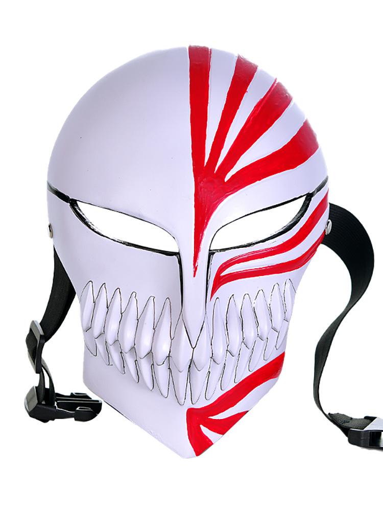 

Reaper Red Resin Full Face Mask for Halloween and Japanese Cosplay Festivals