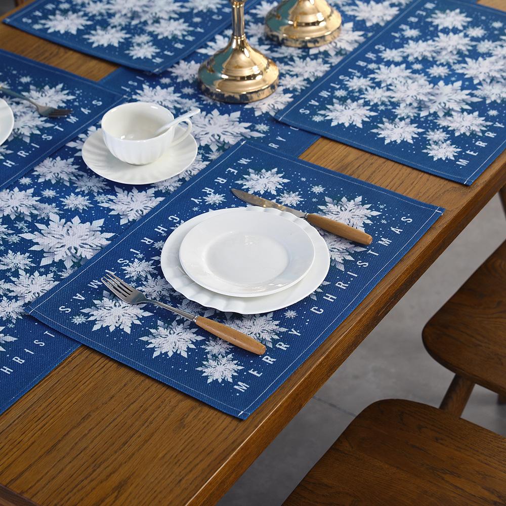 Nová podložka na stůl s potiskem Dekorace rekreačního domu Nordic Simple Waterproof Table Flag Ubrus