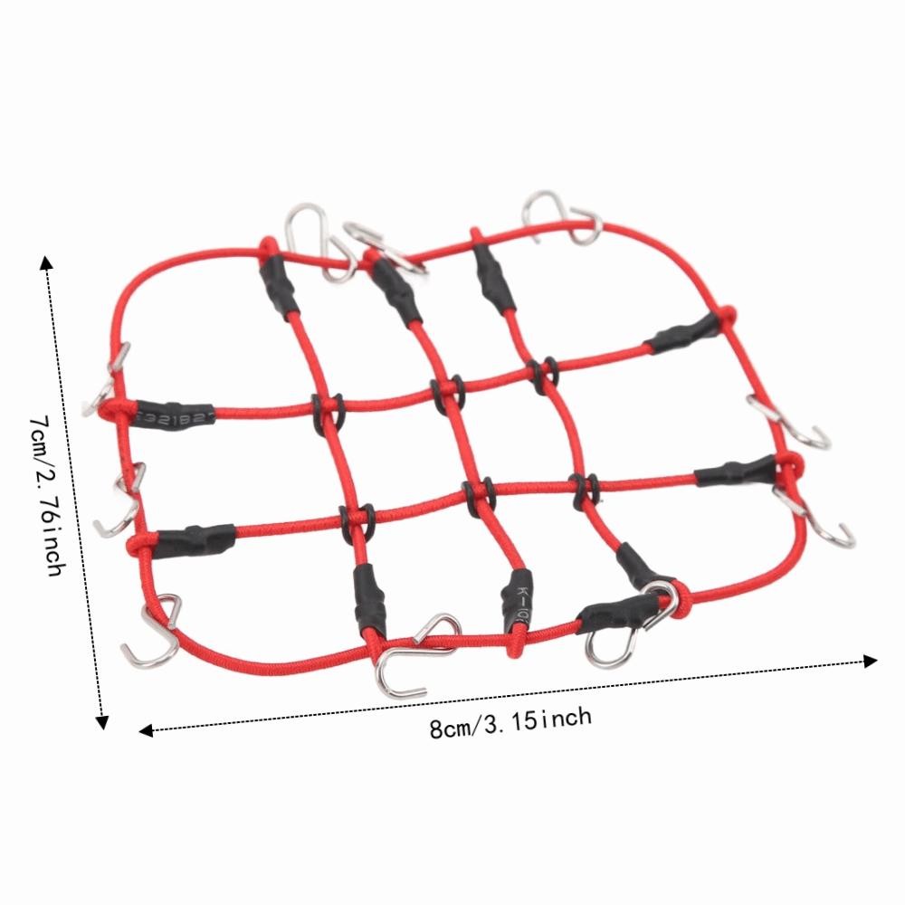 Elastic RC Crawler Luggage Net for Traxxas TRX4M 1/18 and for Axial SCX24 1/24 RC Car