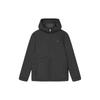 Solid Color Hooded Casual Down Jacket Men Outerwear Black F51M347918A-BK