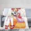 Puella Magi Madoka Magica Blanket Cute Madoka Flannel Awesome Soft Throw Blankets for Home All Season