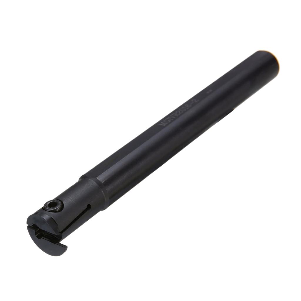 A20F-10Pc Mgmn200 Carbide Insert + 1Pc High Clamping Force Mgivr2016-2 Lathe Turning Tool + Wrench Machine Milling Cutter Access