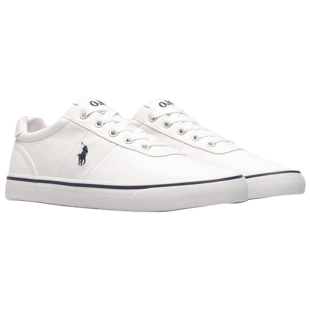 Polo Ralph Lauren Hanford Leather Low Top Sneakers Men Sneakers White 816845093001