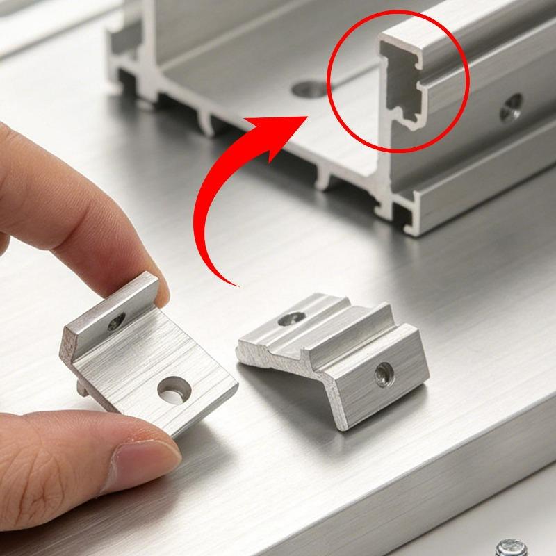 10/1Pcs Fixing Side Panel Bracket Accessories 2020 3030 4040 Fixing Parts for Machine Frame Construction Components Supplies