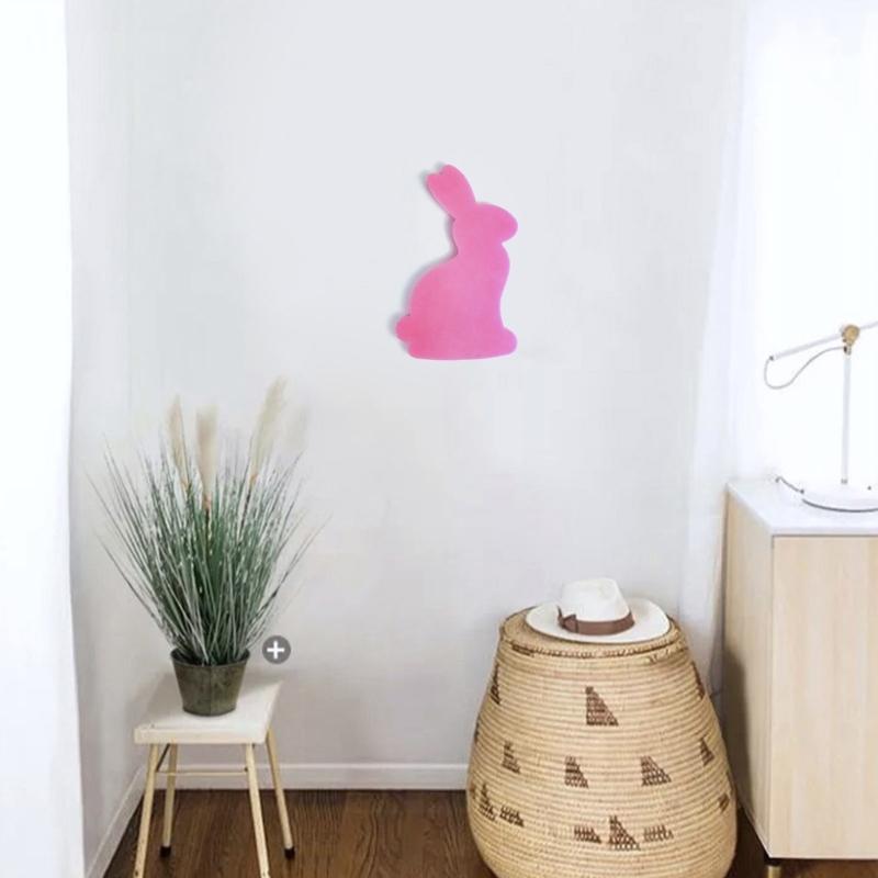 Stampo in Silicone Coniglio di Pasqua Stampo in Resina Decorazione da Parete Fatto a Mano Fai da Te Creazione di Gioielli Stampo in Resina Epossidica Decorazione per la Casa