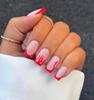 Starry Sky Dream Collection: 24 Medium-Short Square False Nails
