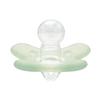 CANPOL 24/002 Pacifier 100% Silicone 6-12m Symmetrical 1 Pc Green