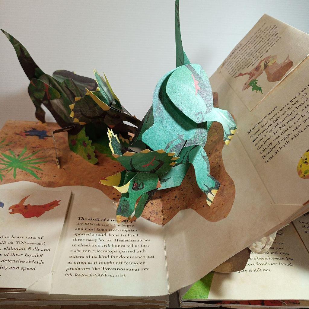 [USED] Encyclopedia Dinosaurs Pop-Up Pop-up picture book Dinosaurs