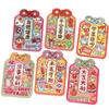 6PCS Cartoon Lucky Snake Year Red Envelope Blessing Best Wishes New Year Money Envelope Paper 3D 2025 Hong Bao Spring Festival