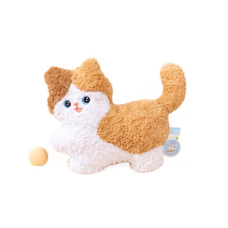 Dog Plush Cat Toy Cartoon Stuffed Animal Doll Cute Kids Birthday Gift Decoration
