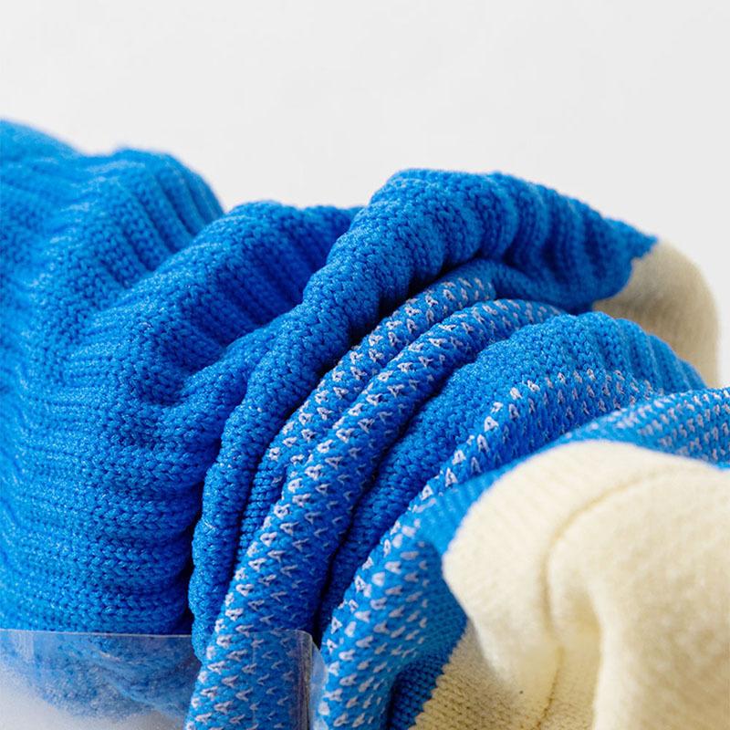 Male Spring and Autumn Thick Silicone Bottom Yoga Football Glue Non Slip Tube Socks