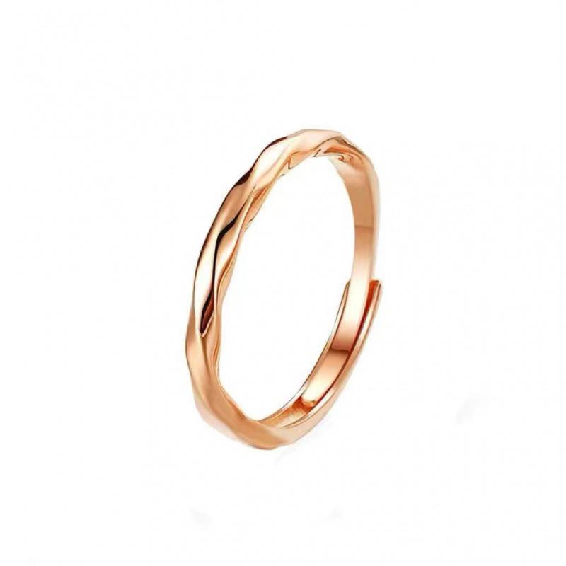 S925 Sterling Silver Endless Love Couples Rings - Unisex Openable Matching Rings, Women's Fashionable Valentine's Day Gift