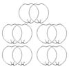 10Pcs Lamp Retaining Spring Clip Ring Mr16 Mr11 Spotlight Downlights Halogen LED Light Fixture Spring Tiered Tray Decor Set