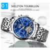 POEDAGAR Business Watch Men Luxury Fashion Stainless Steel Sport Watches Masculino