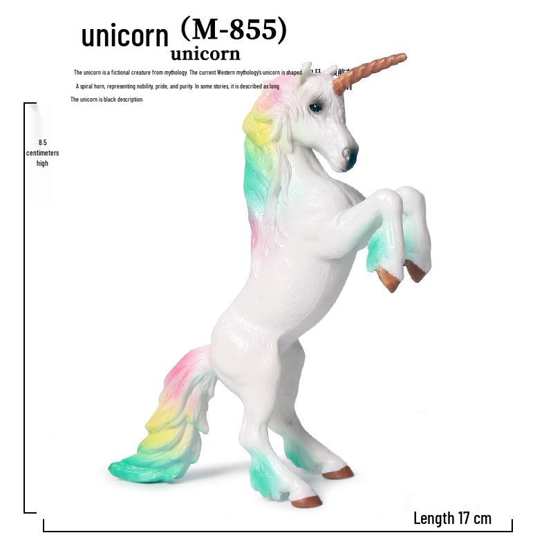 European Mythology Pegasus & Unicorn Children's Toy Figurine Set