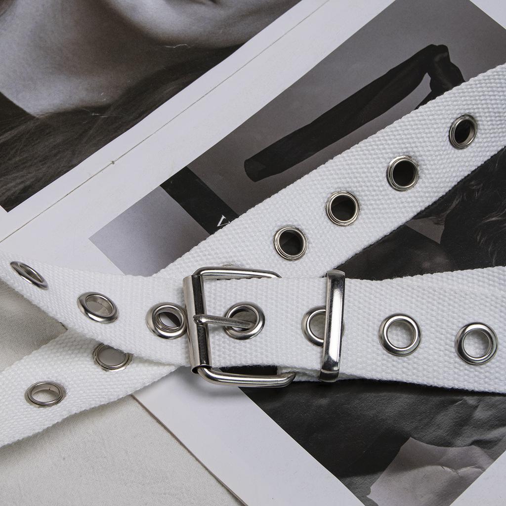 Versatile Women's Cloth Belt, Air-eye Casual Long Belt, Street Fashion Women's Belt