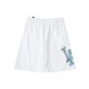 New MLB Mlb Cashew Flower Casual Shorts Unisex White 3ASPI0133-07WHS