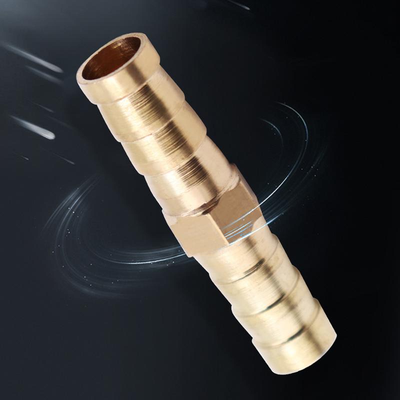 Copper Pagoda Water Tube Fittings Quick Connector Garden Irrigation Adapter 10pcs Brass Double Pagoda Joint Hose