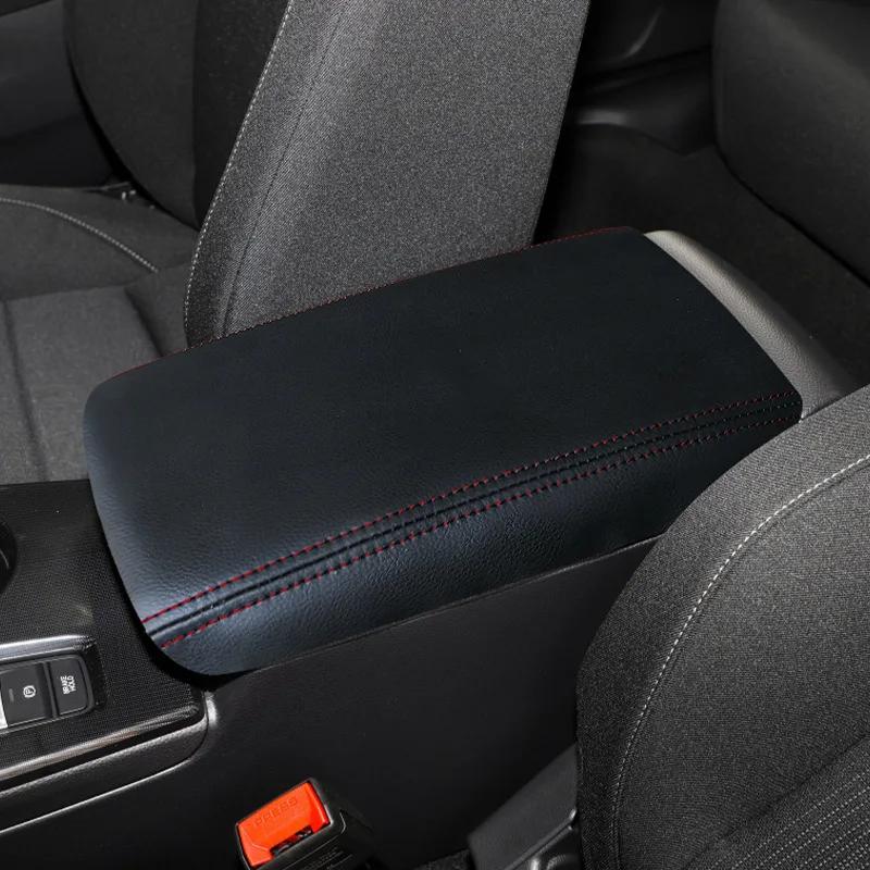 Soft Leather Armrest Cover For Honda Civic 11th 2025 2025 Car Center Control Armrest Box Surface Cover Trim PU Accessories