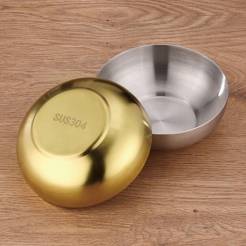 Thickened Stainless Steel Bowl: Perfect for Noodles, Rice, Salad, Bibimbap, Pao Fan, and Ramen