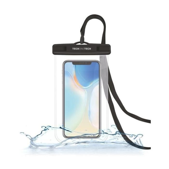 Funda Universal Impermeable para Smartphone Tech One Tech TEC2850- Hasta 7'