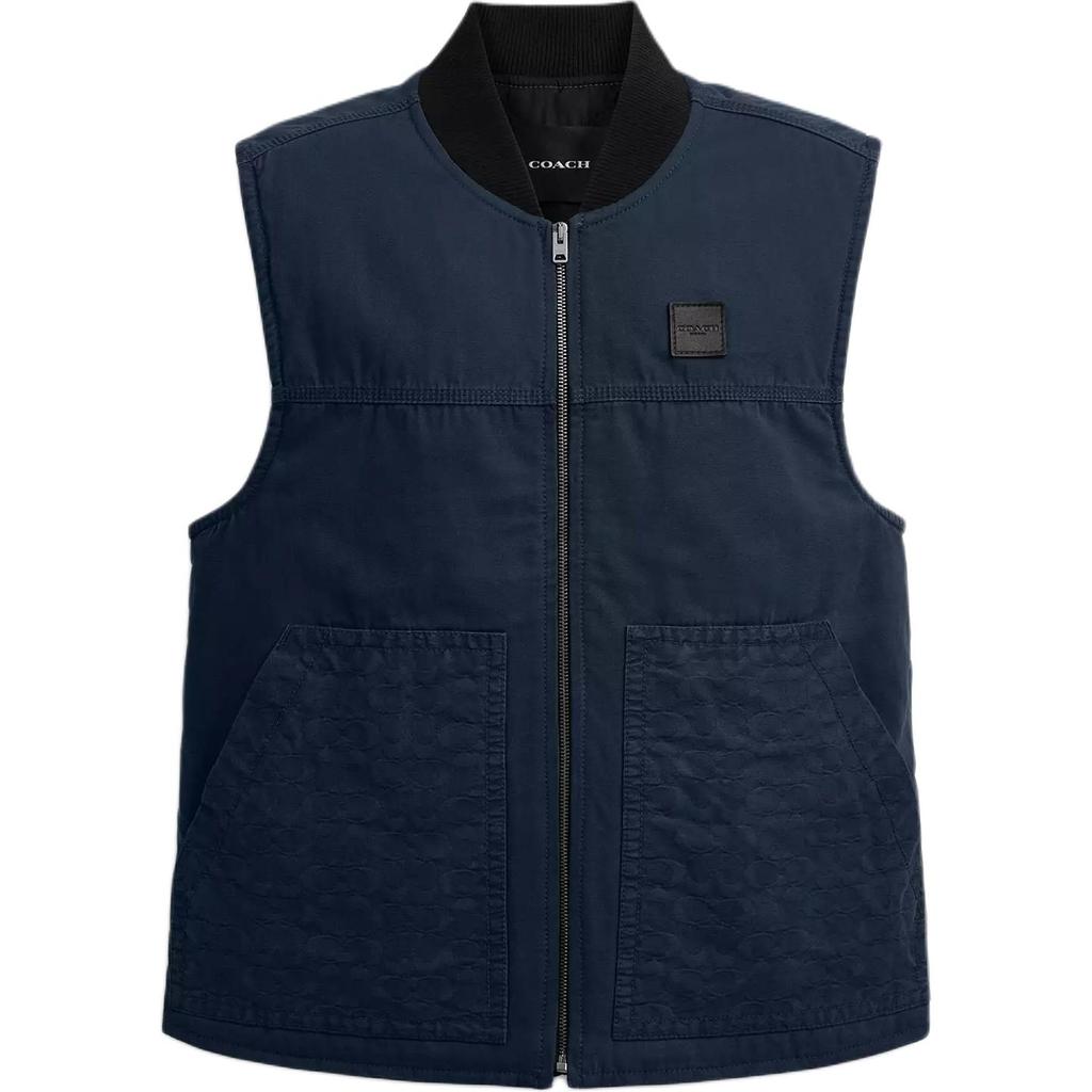 Coach FW25 Quilted Lined Cotton Vest Men Vests CBB64-RF2