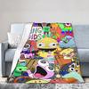 Smiling Friends Pim and Charlie  Blanket Multi-size Super Soft Cozy  Throw Blankets for Sofa Couch and Bed