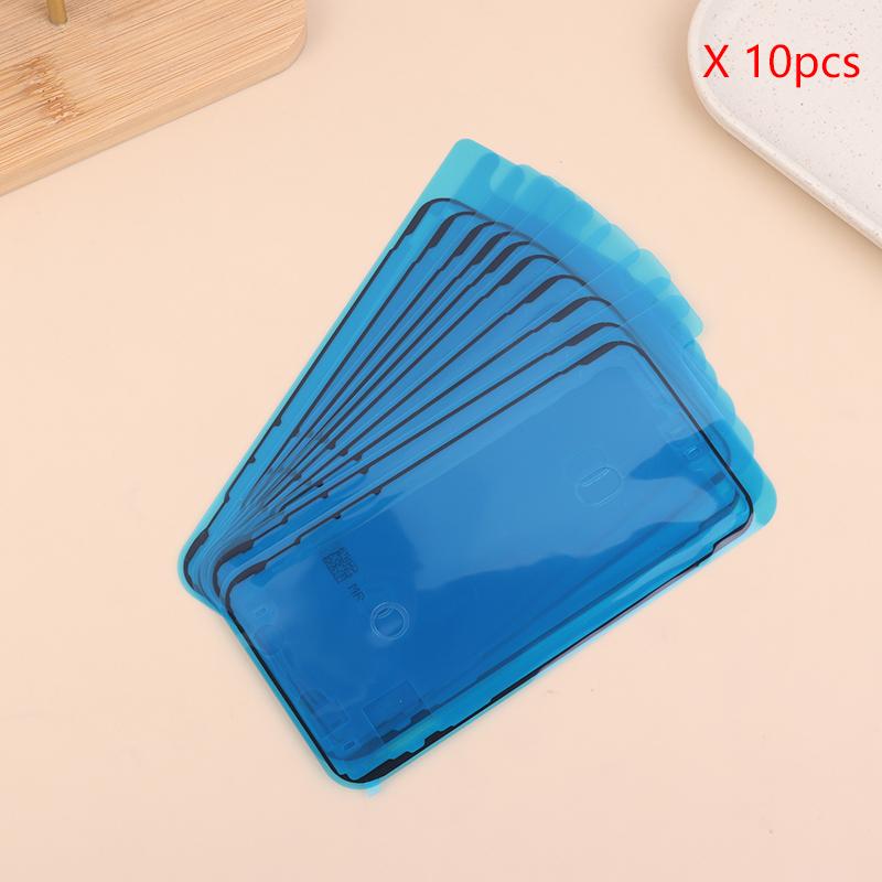 10Pcs Waterproof Adhesive Battery Sticker Kits For Phone Xr Xs 11 12 13 14 15 Mini Pro Max Screen Frame Bezel Seal Tape Glue