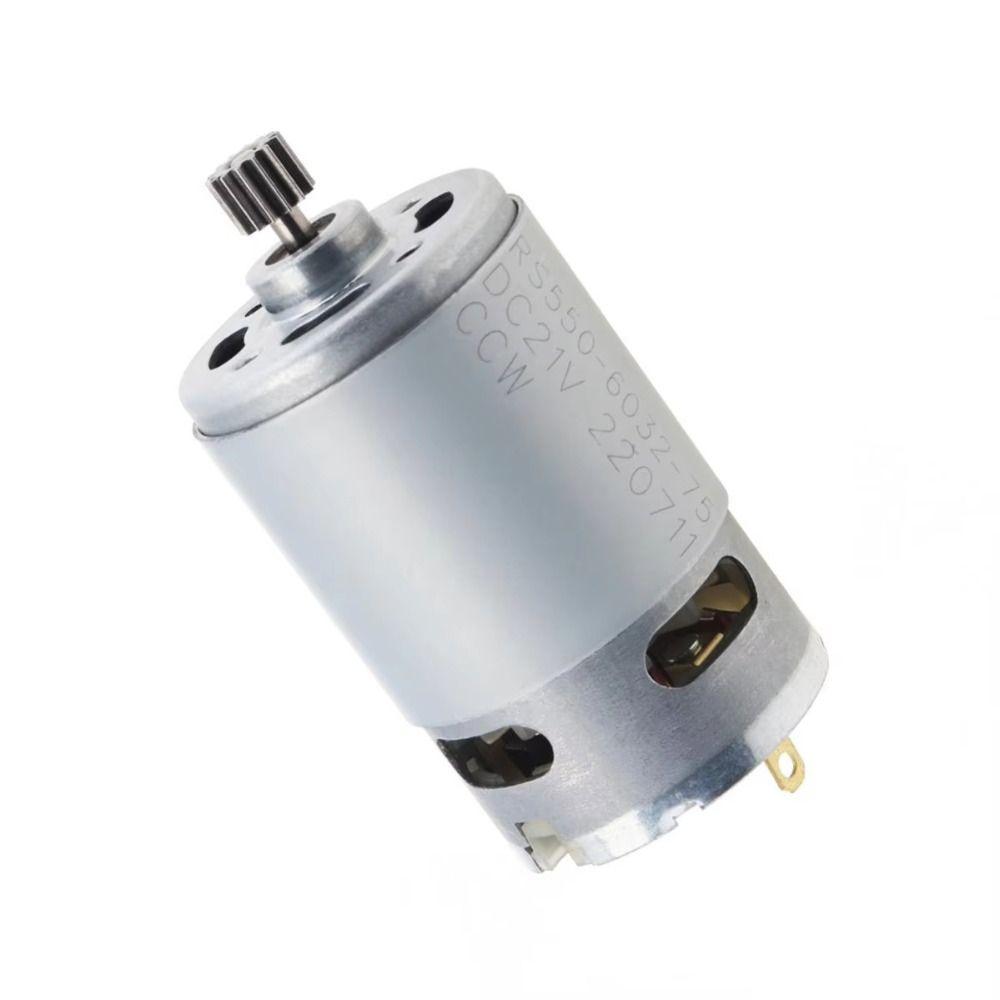 1Pcs 8.2mm RS550 DC Motor 21V Micro Motor Durable Electric Saw Motor for Mini Rechargeable Hand Saw