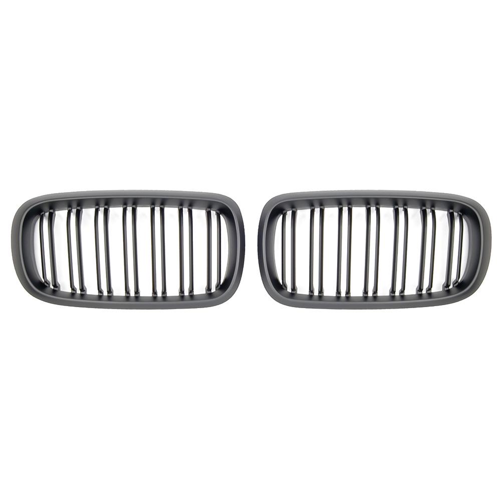 BMW X5 F15 & X6 F16 (2014-2019) Modified Matte Black Double-Line Grille