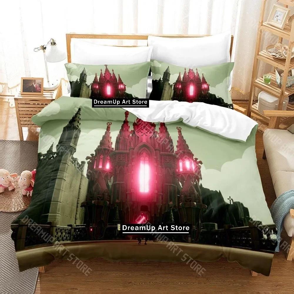 3D Print Death's Door Bedding Set Single Twin Full Queen King Size Bed Set Adult Kid Bedroom Duvetcover Sets 3D Print Anime Bed