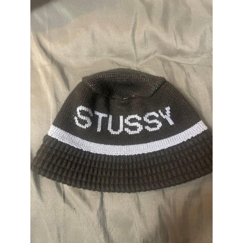 Used Stussy JACQUARD KNIT BUCKET HAT Summer