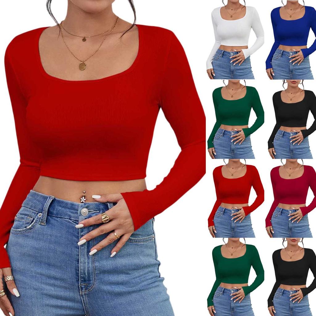 Long Sleeve Shirts For Women Cute Print Graphic Tees Blouses Casual Plus Size Basic Tops Pullover
