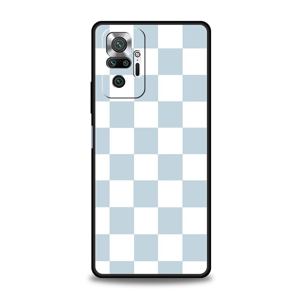 Phone Case For Xiaomi Redmi Note 14 13 12 5G 11 10 Pro Plus 4G 9S 9 14C 13C 12C 10C 9C 9A Cover Retro Classic Chess Board Grid