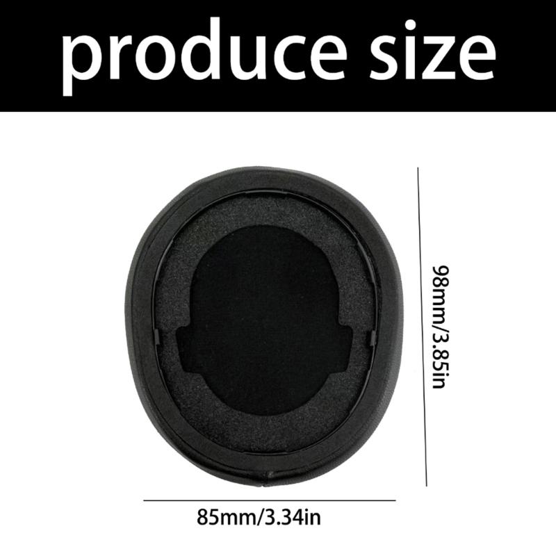 Comfortable Ear Cushions Ear Pads Soft Earpads for Dedicated Wireless Headphone Replacement Earmuffs