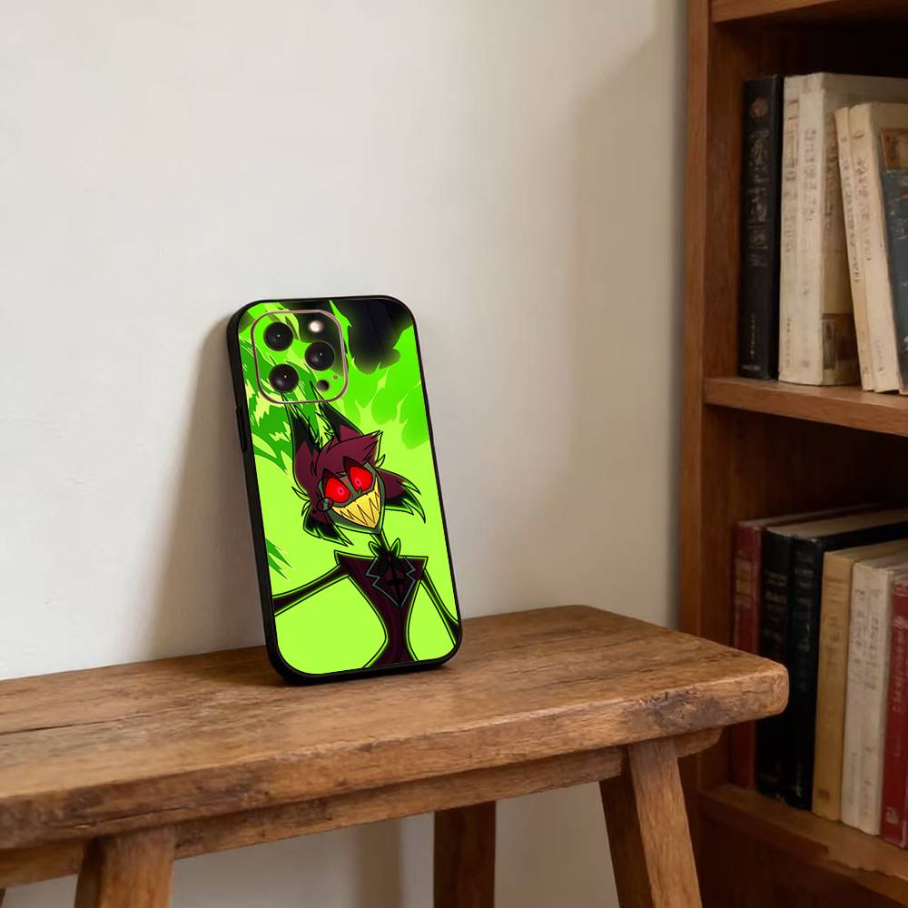 H-Hazbin H-Hotel Phone Case For iPhone17,16,15,14,13,12,11 Plus,Pro Magnetic For Magsafe Wireless Charging