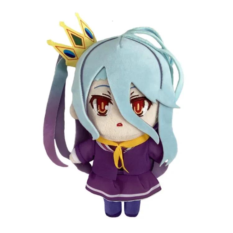 NO GAME NO LIFE Plush Toy Lolita Cosplay Stuffed Dolls Shiro Violet Evergarden Plushie Figures Pillow Birthday Christmas Gifts