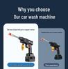 Cordless High-Pressure Car Wash Water Gun with Rechargeable Battery