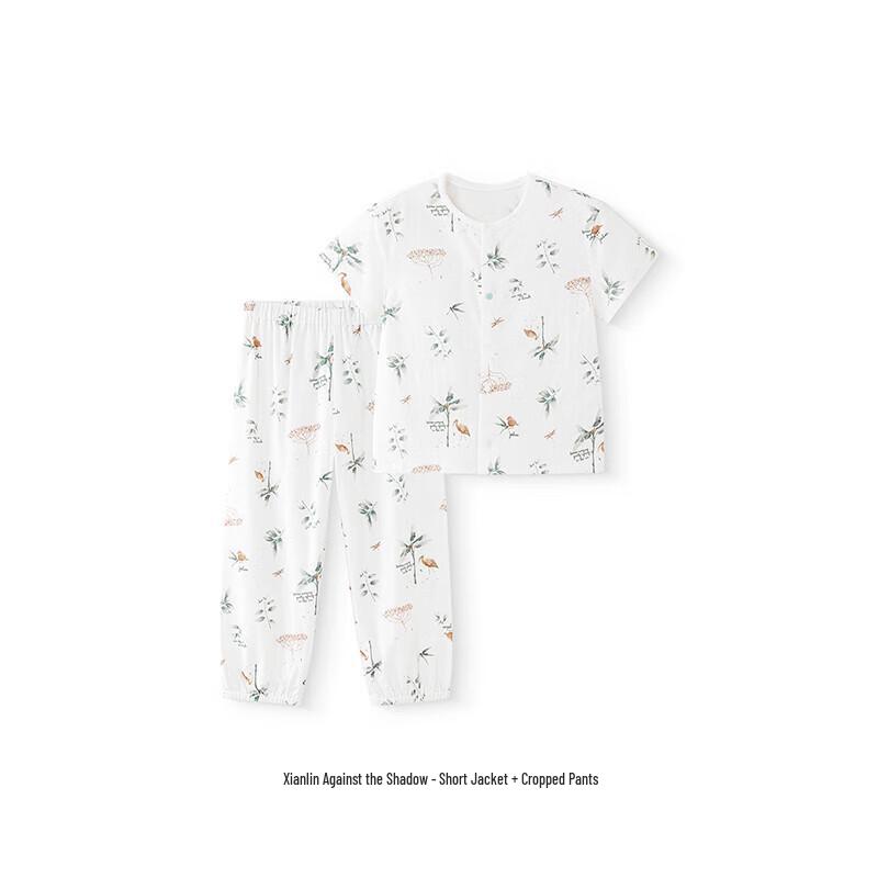 YEEHOO Unisex Kids' Breathable Quick-Dry Summer Pajama Set