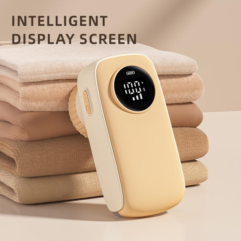 Electric Hair Ball Trimmer LED Digital Display Portable USB Rechargeable Home Clothing Scarf Sweater Clothes Hair Remover