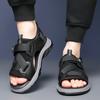 Fashion Summer Fashion Platform Hollow Outdoor Beach Men's Sandals Designer Soft Sole Casual Leather Man Shoes Sandalias Hombre Verano
