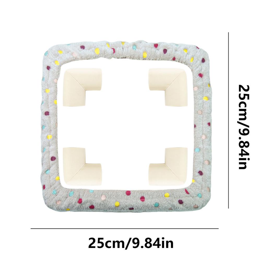 

Чехол для рамки с зажимной полосой, фланелевый чехол для пялец для вышивания, чехол с 4 пенопластовыми углами для предотвращения столкновений при вязании