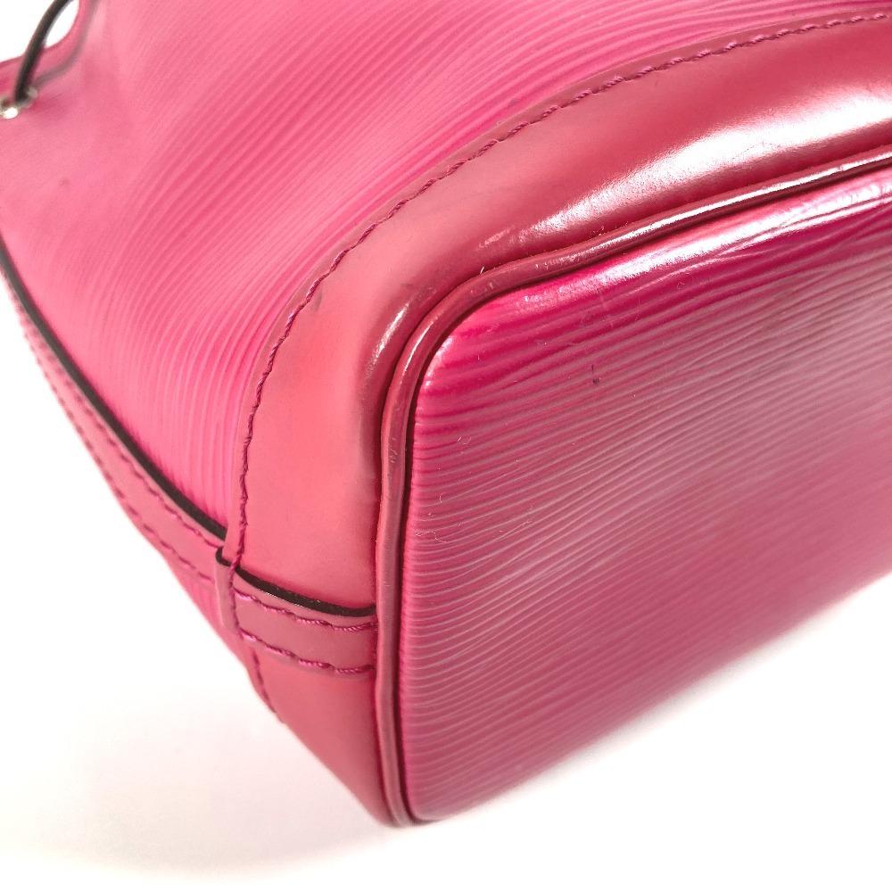 Louis Vuitton M42573  Epi Nano-Noe Crossbody drawstring pouch Shoulder Bag pink