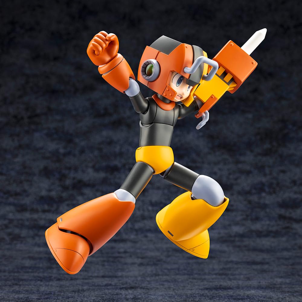 Kotobukiya Rockman Rockman Pile Drive Height 135mm Plastic Model Ver. Approx. Non-scale