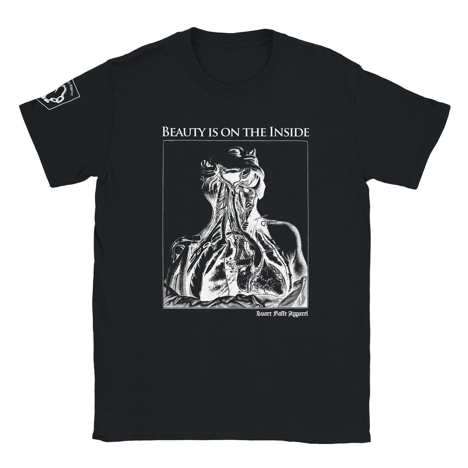 Beauty is on the inside - Classic Unisex Crewneck T-shirt | Gildan® 64000 3XL