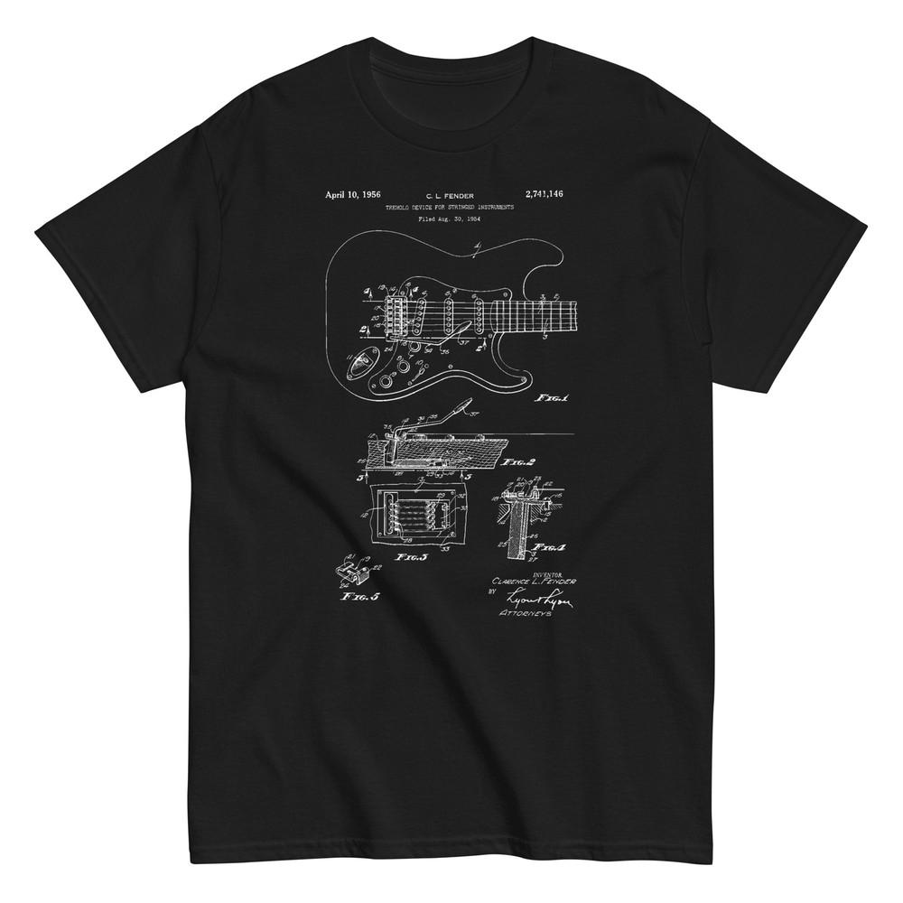 1954 Electric Guitar Patent Unisex Classic T-Shirt