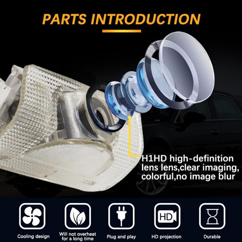 LED Auto Tür Willkommenslicht Logo Projektor Laser Lampen Für Lexus ES GS GX IS LS LX 460 RC 300 350 300h 330 400 RX270 350 450h RC