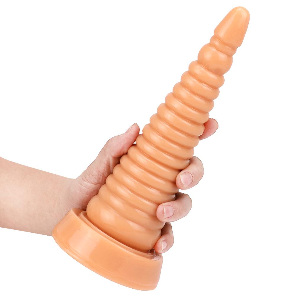 MoDi Soft Anal Plug Dildos Stimulate Vagina and Anus Big Butt Plug Anal Dilator Sex Toys for Women and Men